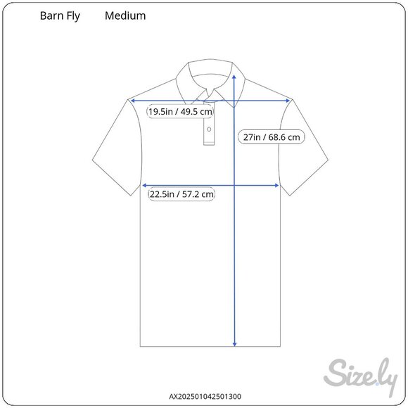 Barnfly Authentic Design Mens Polo Shirt M Red & Khaki Checkered Pattern - Picture 7 of 7